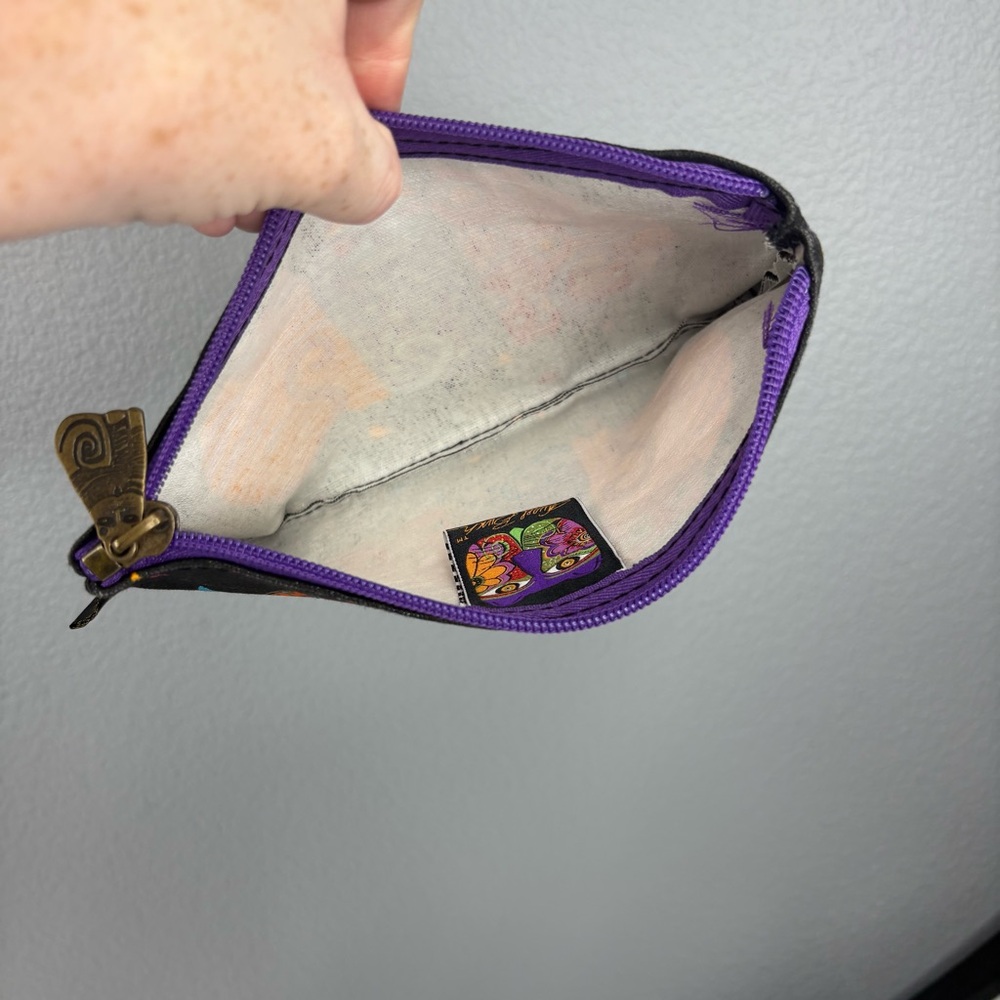 Laurel Burch Three Cats Pouch - Picture 9 of 9